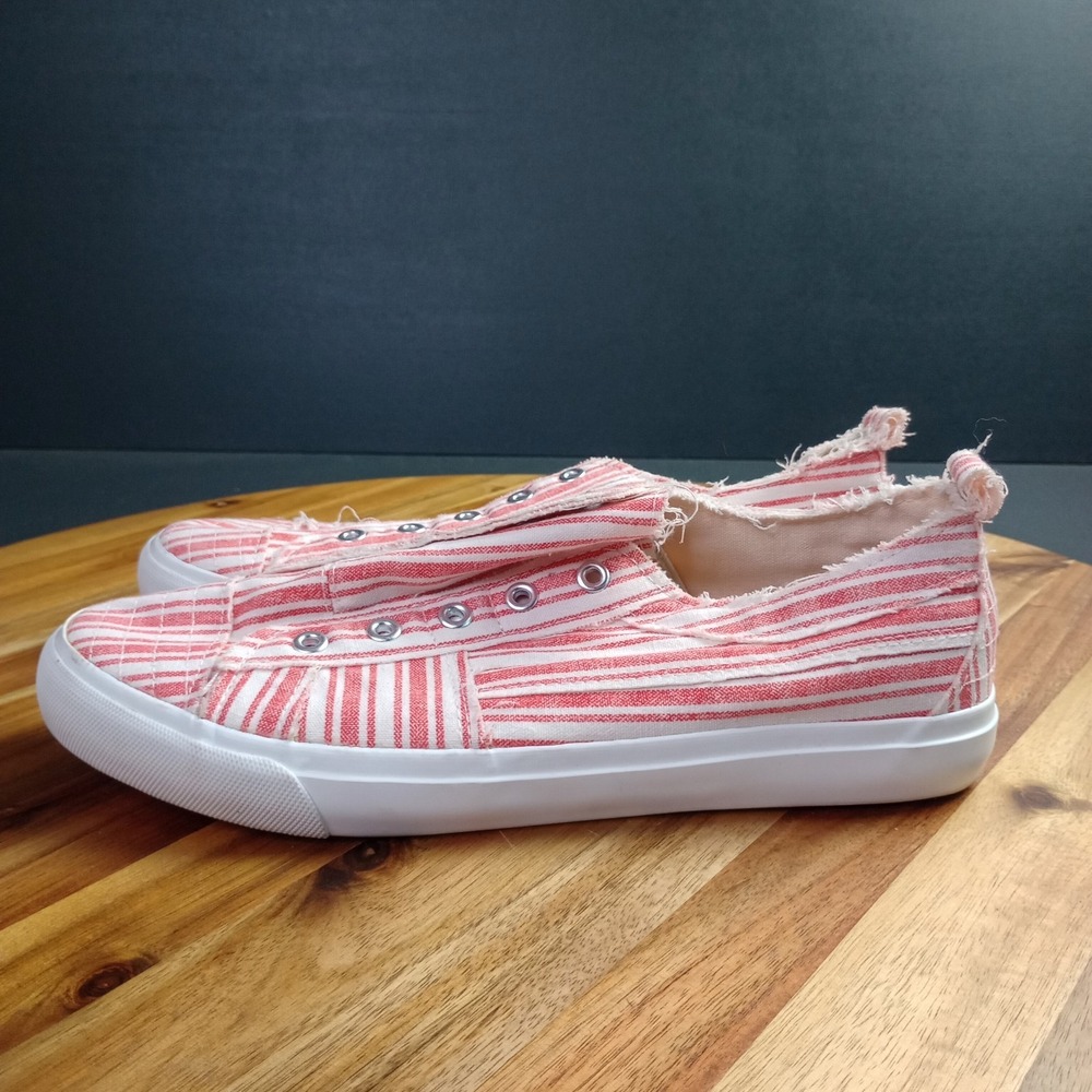 Corkys Babalu Slip On Canvas Shoes Sneaker Women's Size 10 Beach Vacation Resort